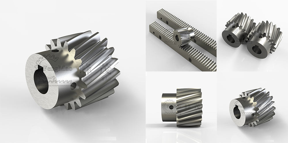 高精度斜齒輪模數1.5產品展示